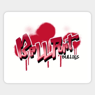 Bellport Graffiti Design (red) Magnet